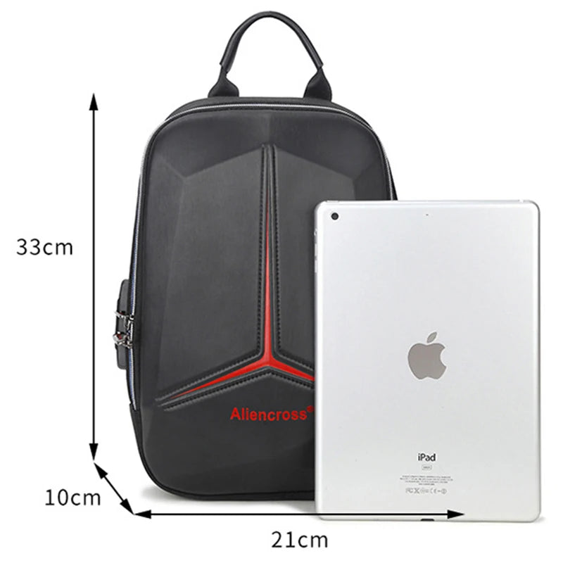 Men's Secure Travel Shoulder Bag